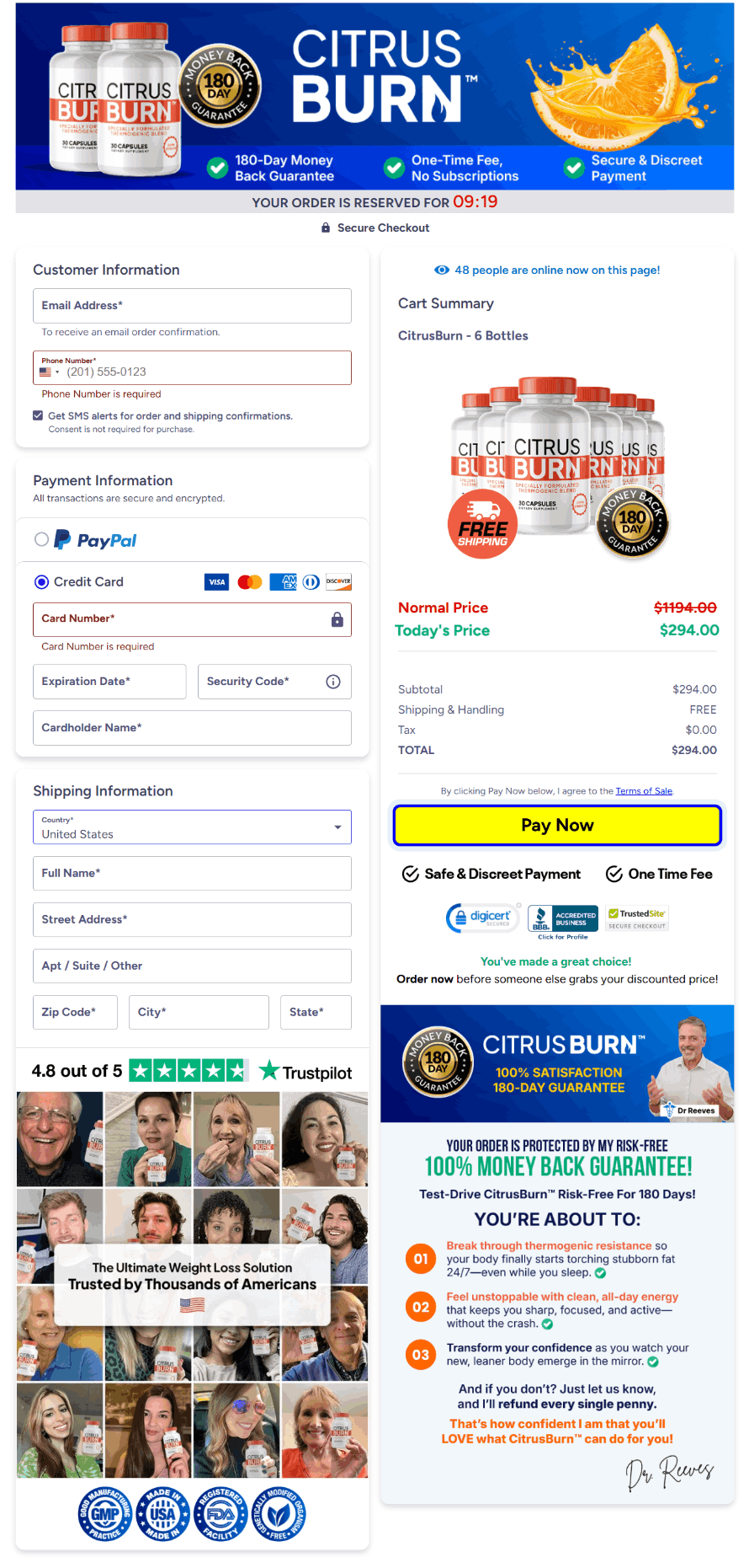 CitrusBurn-Checkout-image